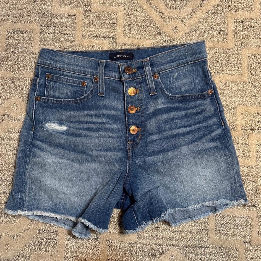 J. Crew Light Blue Denim Jeans High Waist Size 24
